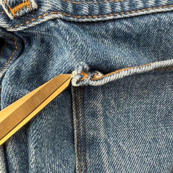 Frame Ilona Hamer High Rise Straight Jeans SZ 30 NWT Luna Wash *Flaws Cotton - Picture 10 of 16